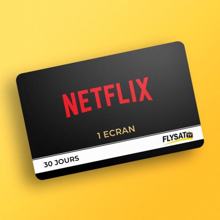 NETFLIX 1 Écran 30 Jours | Offre Exceptionnelle | flysat.tn