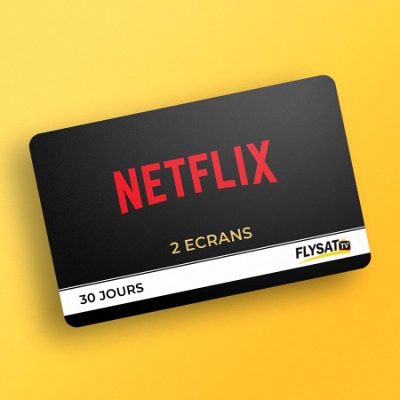 NETFLIX 2 Écrans 30 Jours | Offre Exceptionnelle | flysat.tn